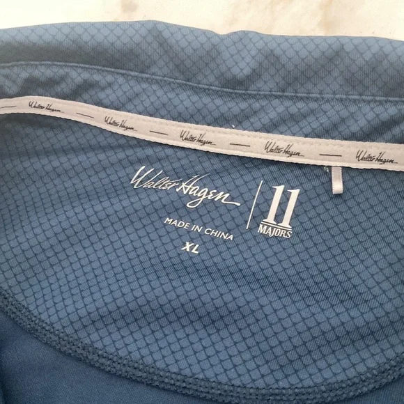 WALTER HAGEN GOLF SHIRT MEN SIZE XL BLUE ATHLETIC - Picture 9 of 11